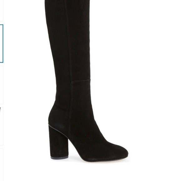 NEW Stuart Weitzman Eloise high heel suede boots - Picture 3 of 13